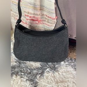 NewYork & Company fleece shoulder bag